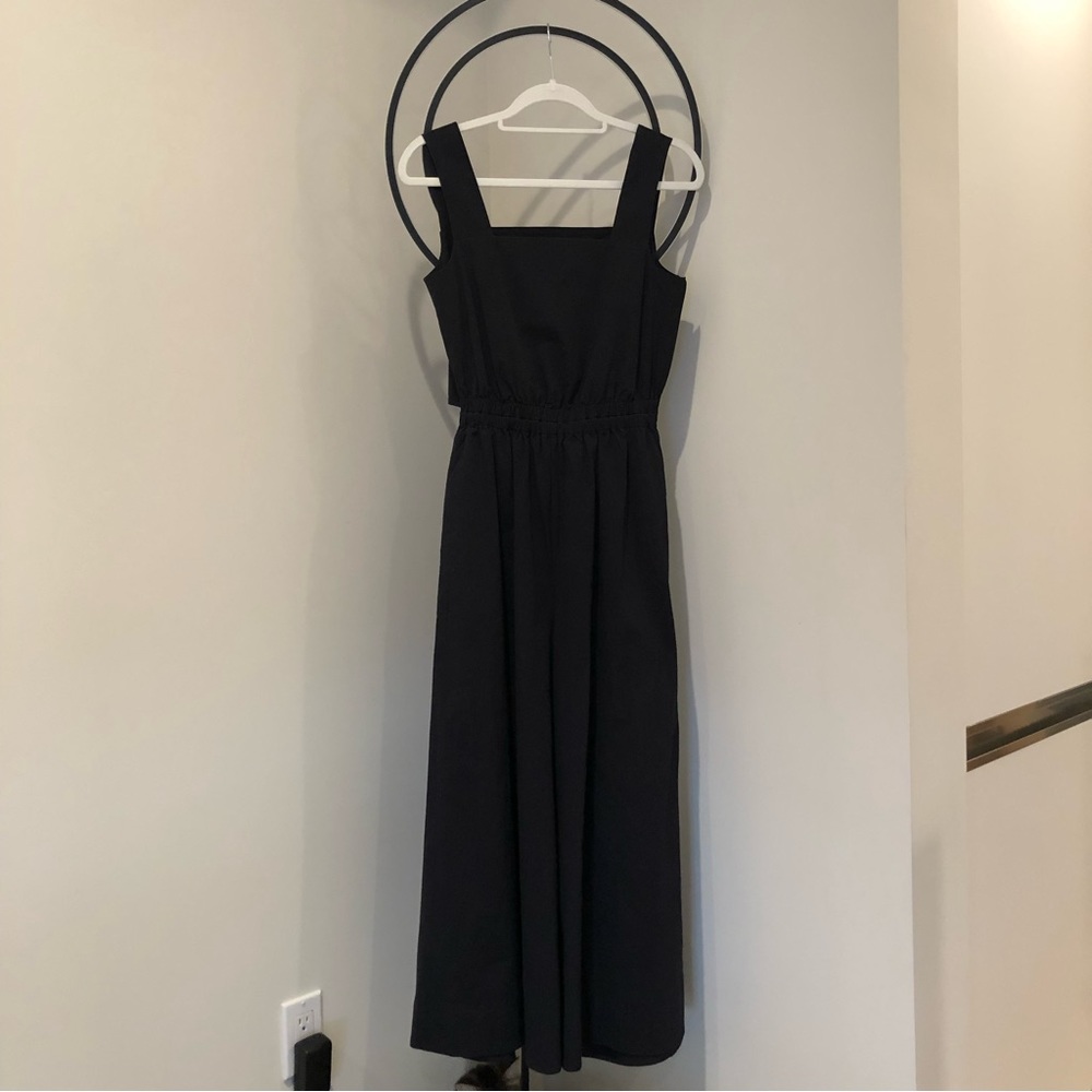 COS wide leg cotton jumpsuit